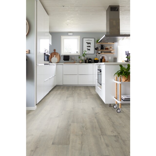 Miljöbild föreställande artikeln VINYLGOLV KLICK EK FOGGY 10MM 1,86M2/PKT MAXWEAR från kategorin Plankdesign